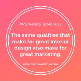 The same qualities that make for great design also make for effective marketing.